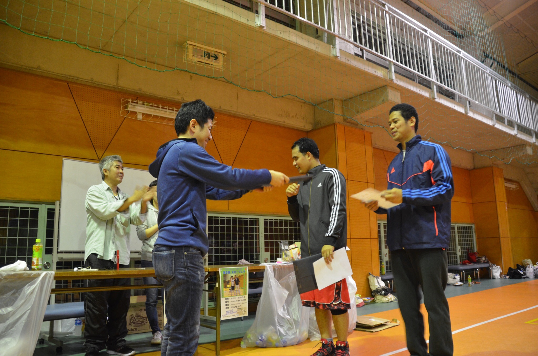 表彰式:優勝②