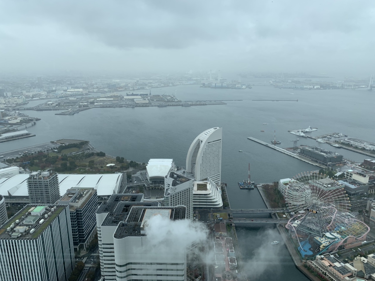 展望フロアからの景色