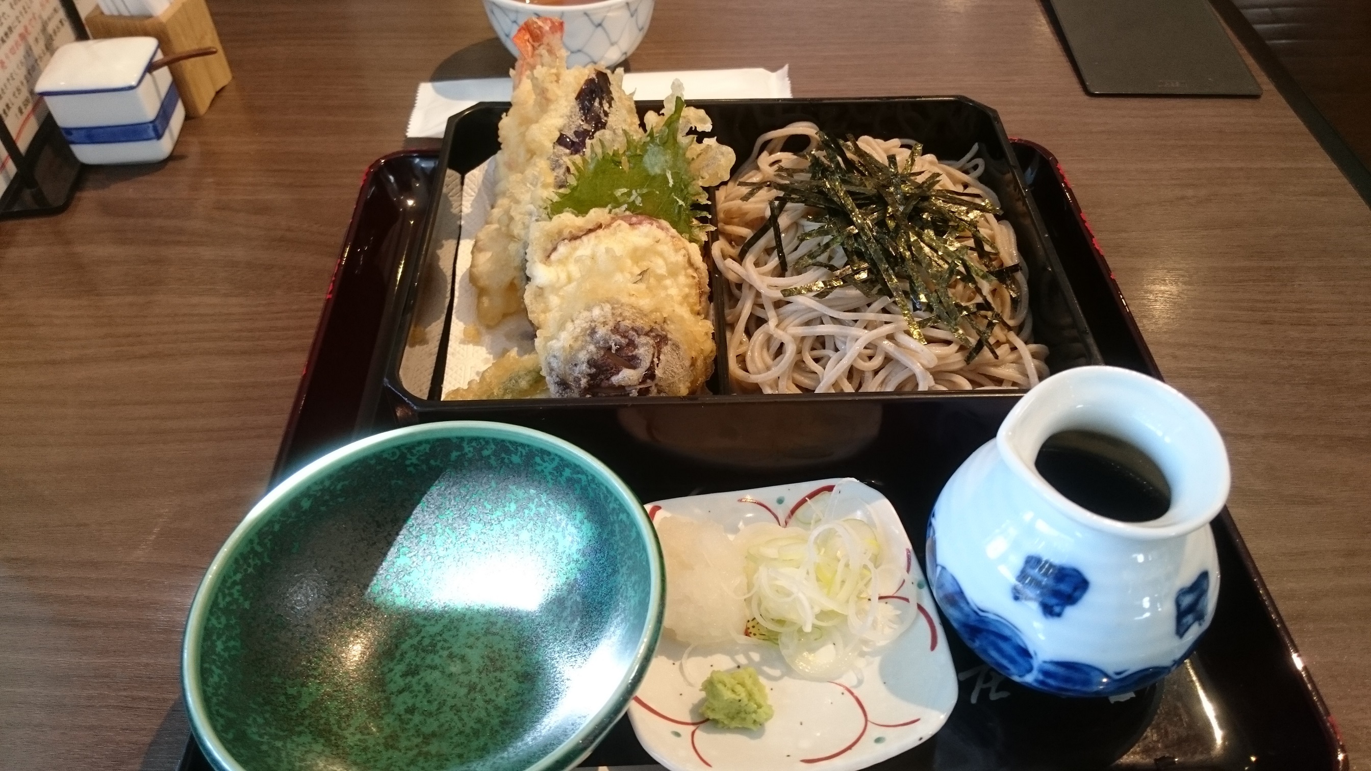 天ぷらそばセット